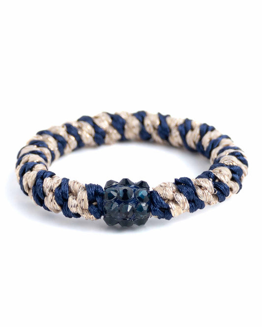 Banditz - Dark Blue Gold Twist Strass