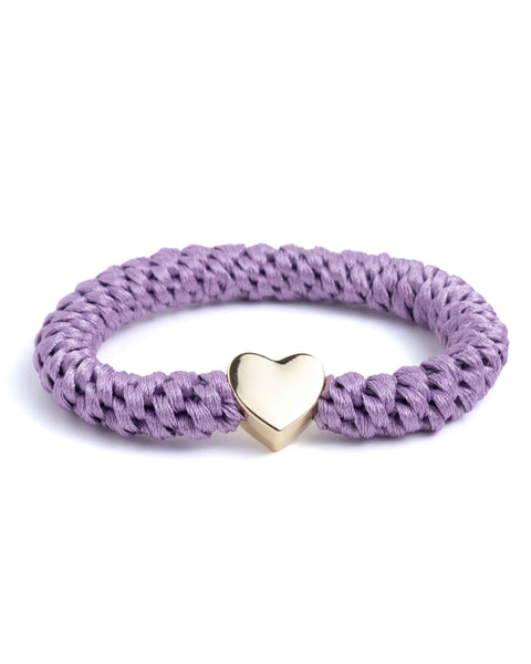 Banditz Charmz -Lavender Golden Heart-