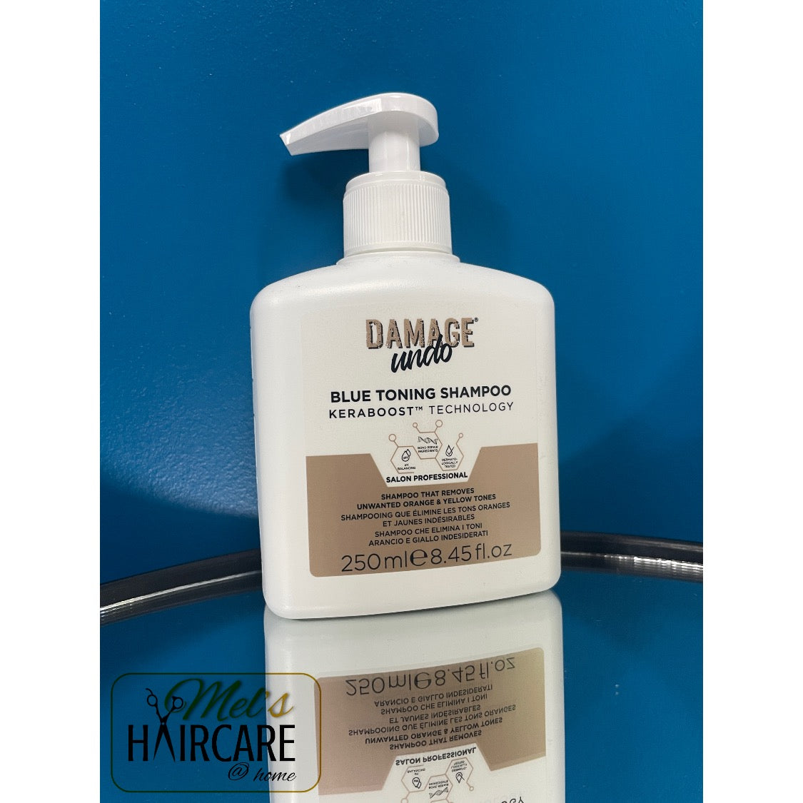 Damage Undo Blue Toning Shampoo